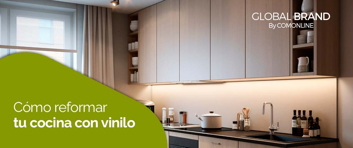 Reformar cocina con vinilos